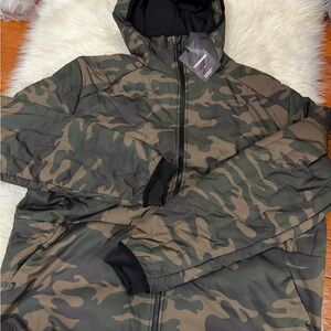 Men's Camouflage Puffer Jacket